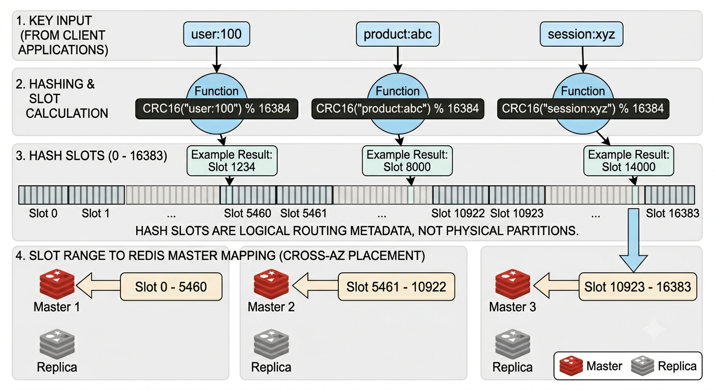 Redis Cluster slot ownership mapping